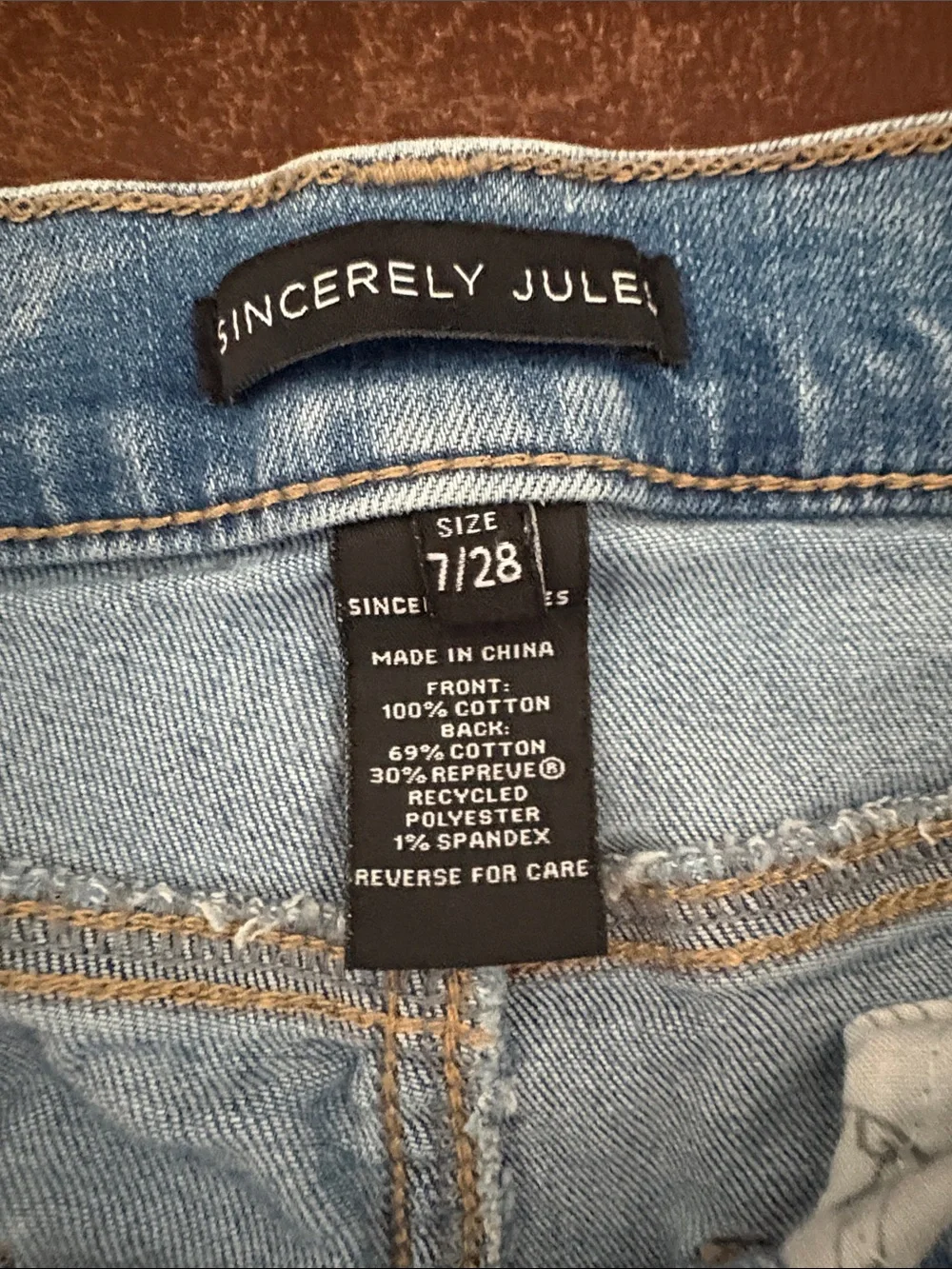 Sincerely Jules denim shorts